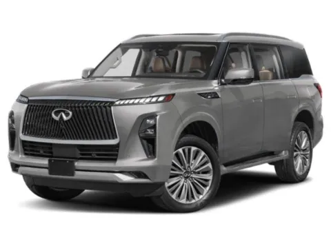 Red 2025 INFINITI QX80 SENSORY for sale in Georgetown, TX