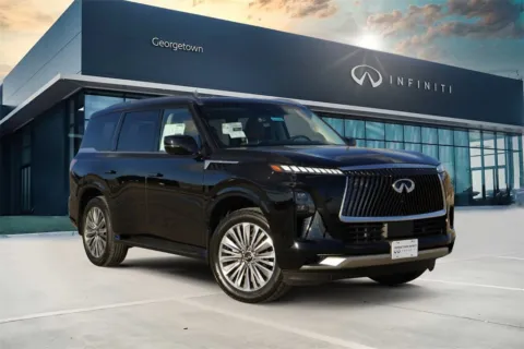 Black 2026 INFINITI QX80 LUXE for sale in Georgetown, TX