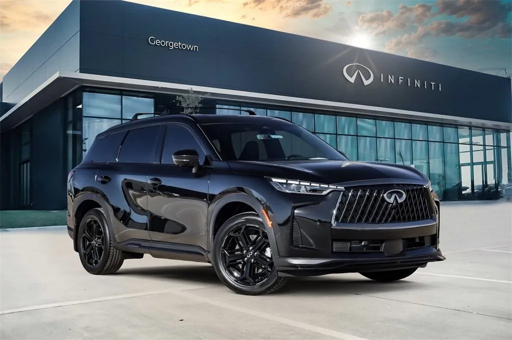 Black 2026 INFINITI QX60 SPORT for sale in Georgetown, TX