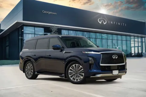 Blue 2025 INFINITI QX80 SENSORY for sale in Georgetown, TX