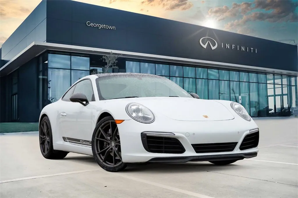 White 2019 Porsche 911 Carrera T for sale in Georgetown, TX