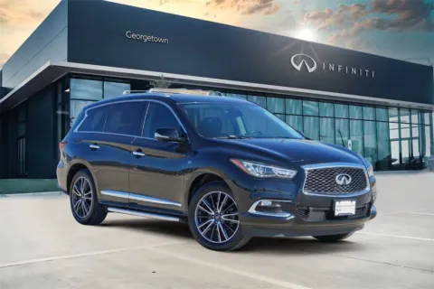 Black 2017 INFINITI QX60 for sale in Georgetown, TX