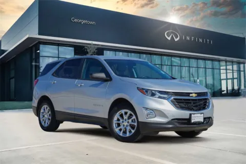 Silver 2020 Chevrolet Equinox LS for sale in Georgetown, TX