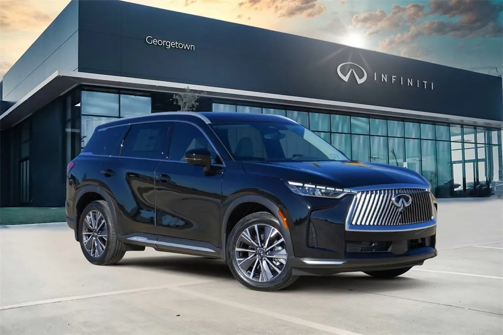 Black 2026 INFINITI QX60 LUXE for sale in Georgetown, TX