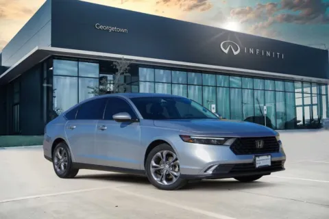 Silver 2024 Honda Accord Sedan EX for sale in Georgetown, TX
