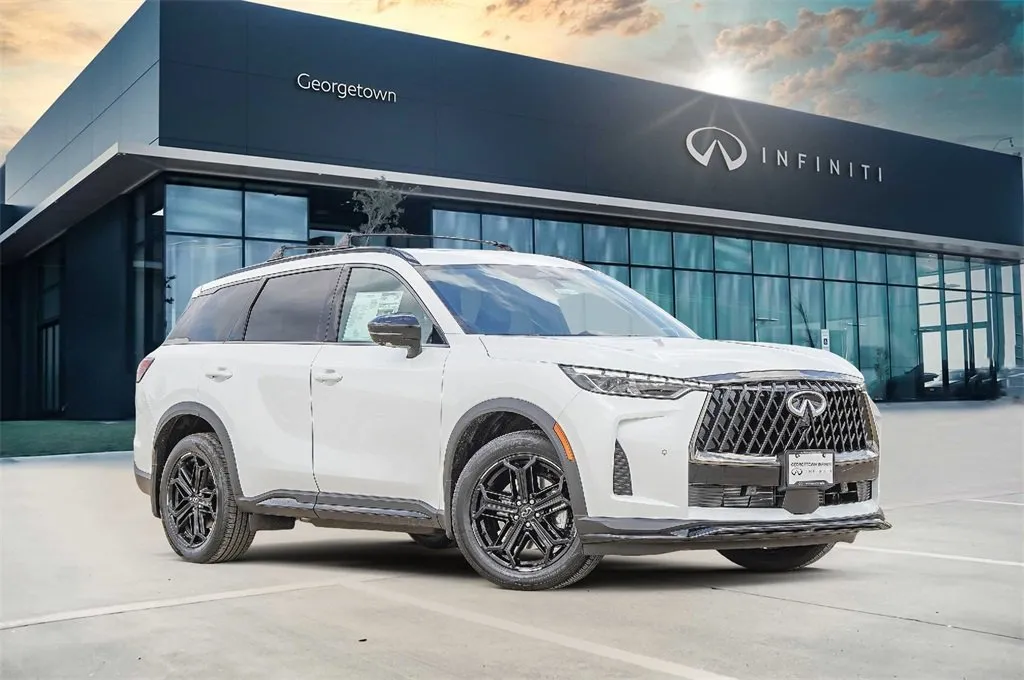 White 2026 INFINITI QX60 SPORT for sale in Georgetown, TX