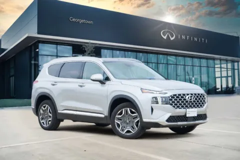 Silver 2023 Hyundai Santa Fe Limited for sale in Georgetown, TX