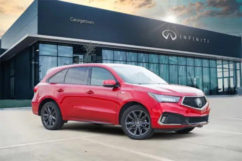 Red 2020 Acura MDX w/Technology/A-Spec Pkg for sale in Georgetown, TX