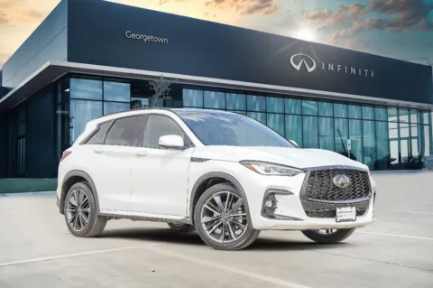 White 2025 INFINITI QX50 SPORT for sale in Georgetown, TX