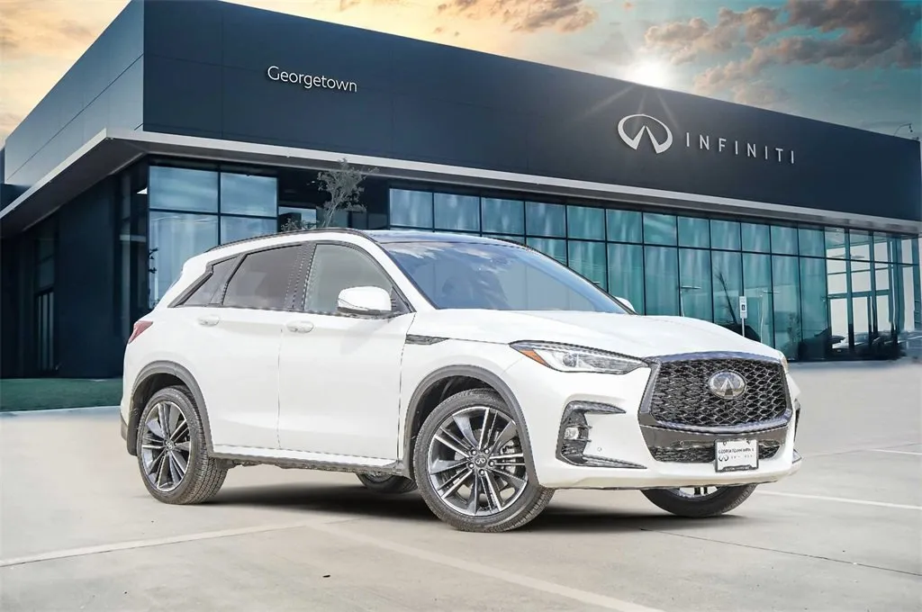 White 2025 INFINITI QX50 SPORT for sale in Georgetown, TX