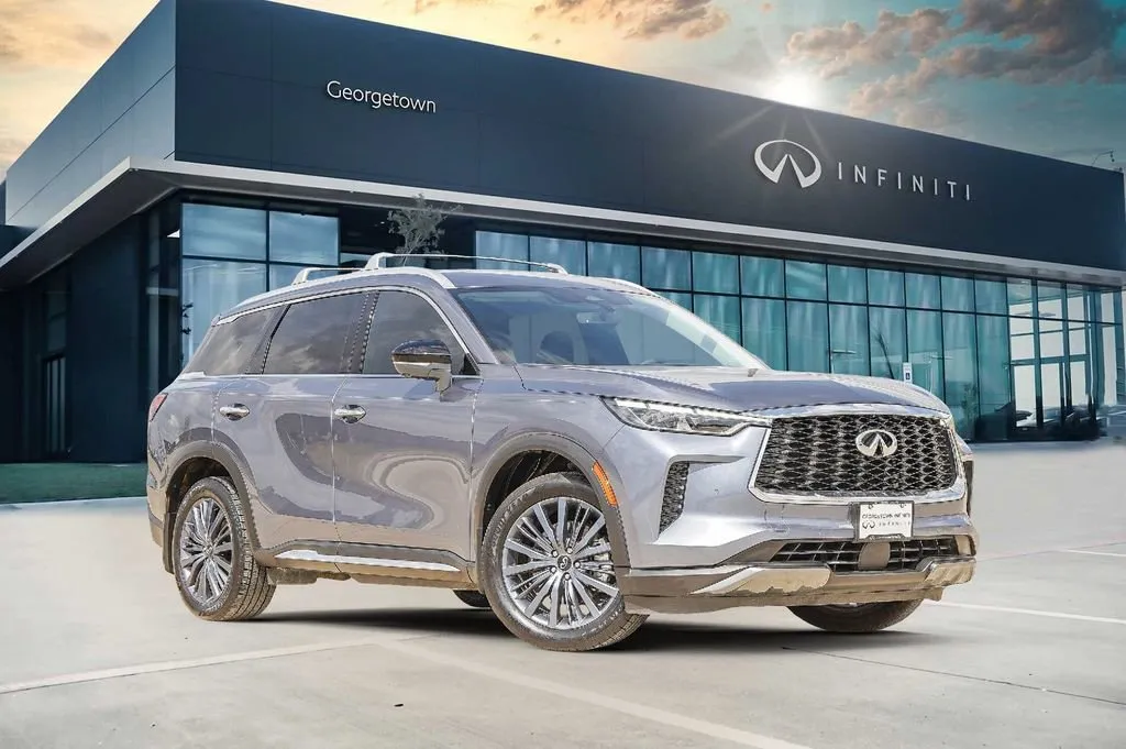 Blue 2023 INFINITI QX60 SENSORY for sale in Georgetown, TX