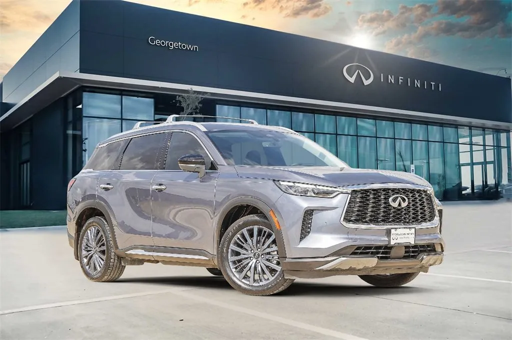 Blue 2023 INFINITI QX60 SENSORY for sale in Georgetown, TX