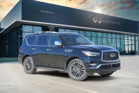 Black 2022 INFINITI QX80 SENSORY for sale in Georgetown, TX
