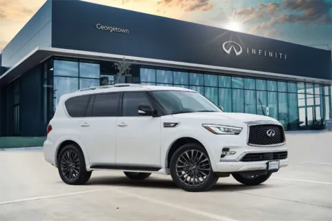White 2024 INFINITI QX80 PREMIUM SELECT for sale in Georgetown, TX