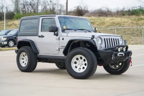Silver 2017 Jeep Wrangler Sport for sale in Georgetown, TX