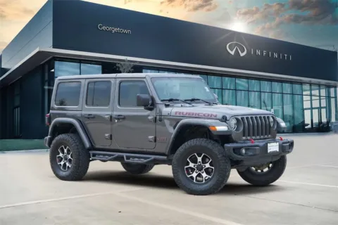 Gray 2019 Jeep Wrangler Unlimited Rubicon for sale in Georgetown, TX