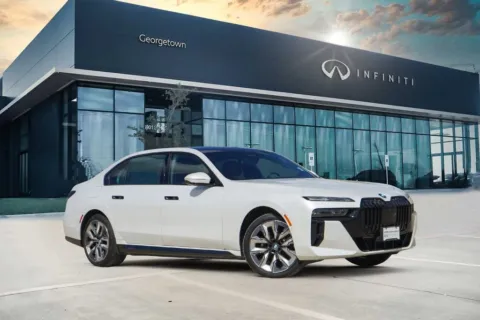 Photos of 2024 BMW 7 Series 750e xDrive for sale in Georgetown, TX at Georgetown INFINITI