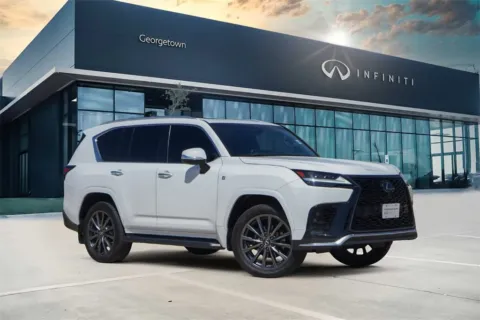White 2023 Lexus LX 600 F SPORT for sale in Georgetown, TX