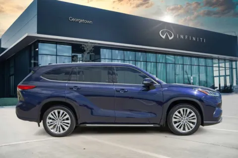 Another view of 2023 Toyota Highlander Platinum for sale in Georgetown, TX at Georgetown INFINITI