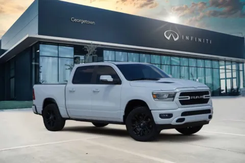 White 2023 Ram 1500 Laramie for sale in Georgetown, TX