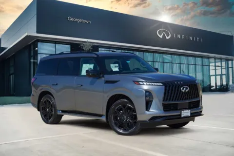 Silver 2026 INFINITI QX80 SPORT for sale in Georgetown, TX