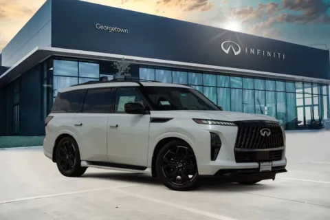 White 2026 INFINITI QX80 SPORT for sale in Georgetown, TX