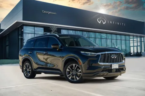 Black 2025 INFINITI QX60 LUXE for sale in Georgetown, TX