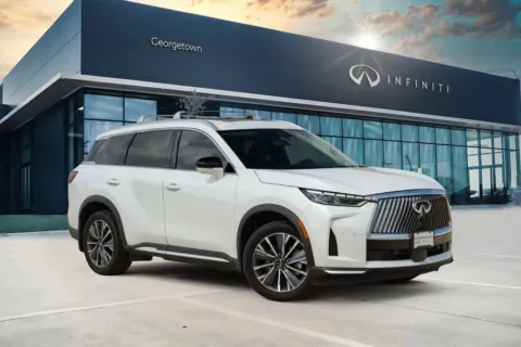 White 2026 INFINITI QX60 LUXE for sale in Georgetown, TX