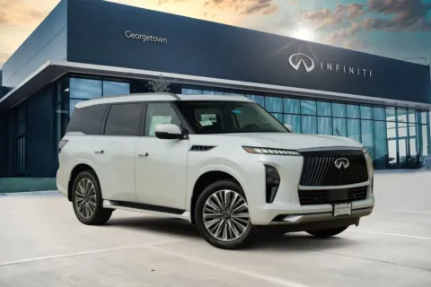 White 2026 INFINITI QX80 LUXE for sale in Georgetown, TX