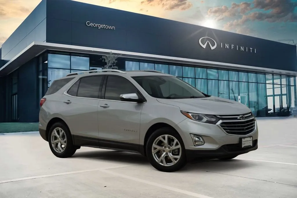Silver 2021 Chevrolet Equinox Premier for sale in Georgetown, TX