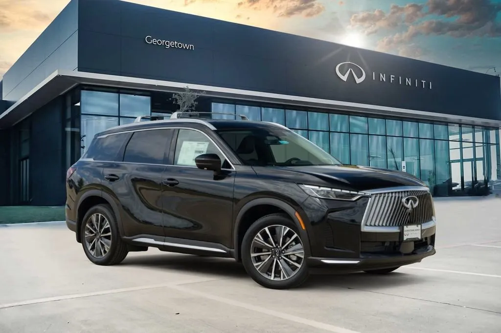 Black 2026 INFINITI QX60 LUXE for sale in Georgetown, TX