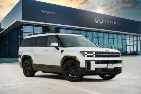 White 2025 Hyundai Santa Fe Hybrid Calligraphy for sale in Georgetown, TX