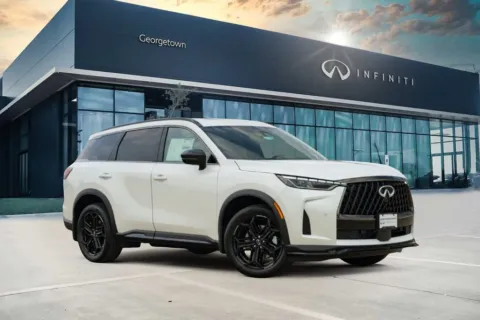 White 2026 INFINITI QX60 SPORT for sale in Georgetown, TX