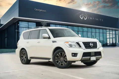 White 2019 Nissan Armada Platinum for sale in Georgetown, TX