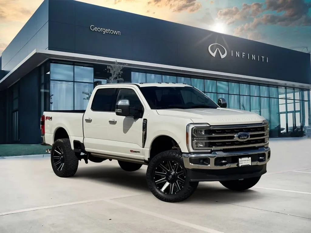 White 2023 Ford Super Duty F-250 SRW King Ranch for sale in Georgetown, TX