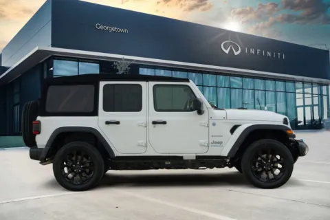 Another view of 2024 Jeep Wrangler 4xe Sahara for sale in Georgetown, TX at Georgetown INFINITI