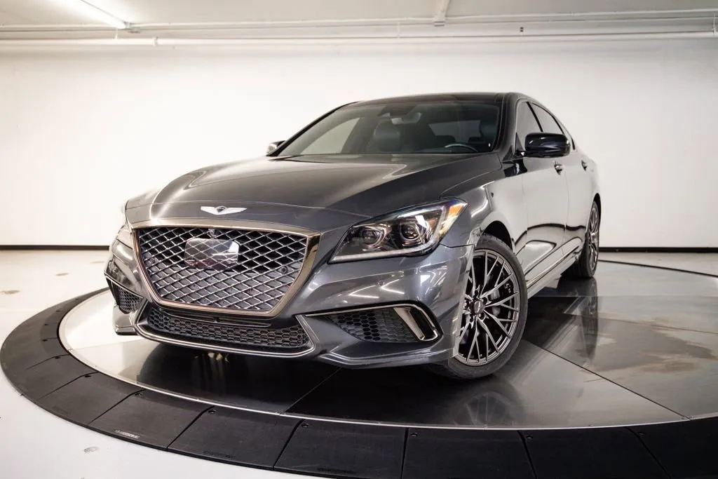 Gray 2018 Genesis G80 3.3T Sport for sale in Georgetown, TX
