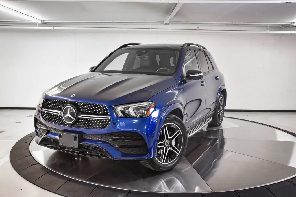 Blue 2022 Mercedes-Benz GLE 350 for sale in Georgetown, TX