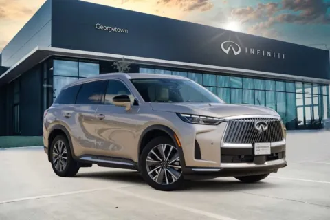 Silver 2026 INFINITI QX60 LUXE for sale in Georgetown, TX