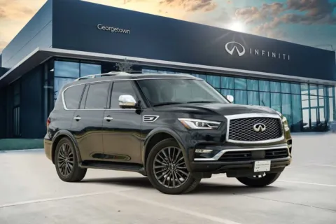 Black 2024 INFINITI QX80 SENSORY for sale in Georgetown, TX