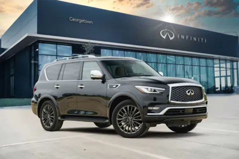Black 2024 INFINITI QX80 SENSORY for sale in Georgetown, TX