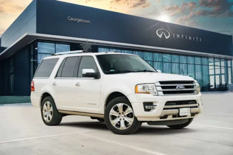 White 2016 Ford Expedition Platinum for sale in Georgetown, TX