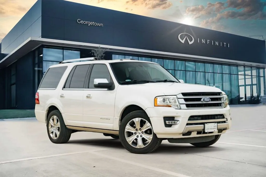 White 2016 Ford Expedition Platinum for sale in Georgetown, TX
