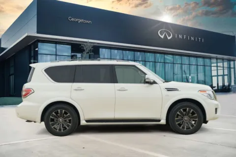 Another view of 2019 Nissan Armada Platinum for sale in Georgetown, TX at Georgetown INFINITI