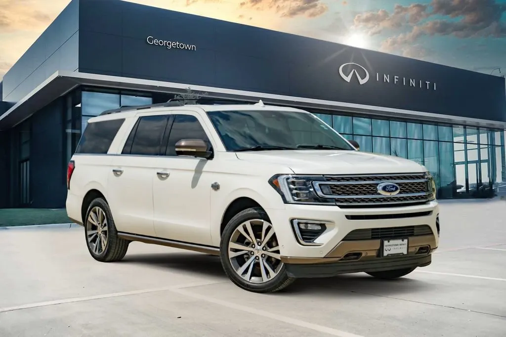 White 2021 Ford Expedition Max King Ranch for sale in Georgetown, TX
