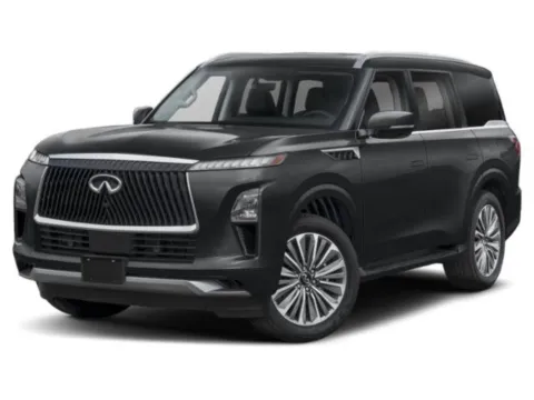 Gray 2025 INFINITI QX80 LUXE for sale in Georgetown, TX