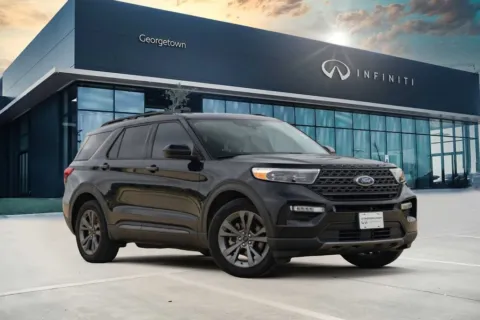 Black 2022 Ford Explorer XLT for sale in Georgetown, TX