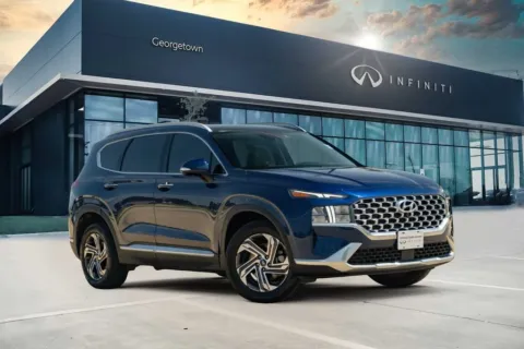 Blue 2023 Hyundai Santa Fe SEL for sale in Georgetown, TX
