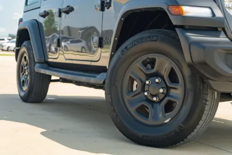 Another view of 2022 Jeep Wrangler Unlimited Sport for sale in Georgetown, TX at Georgetown INFINITI