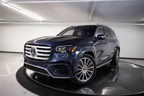 Blue 2024 Mercedes-Benz GLS 580 for sale in Georgetown, TX